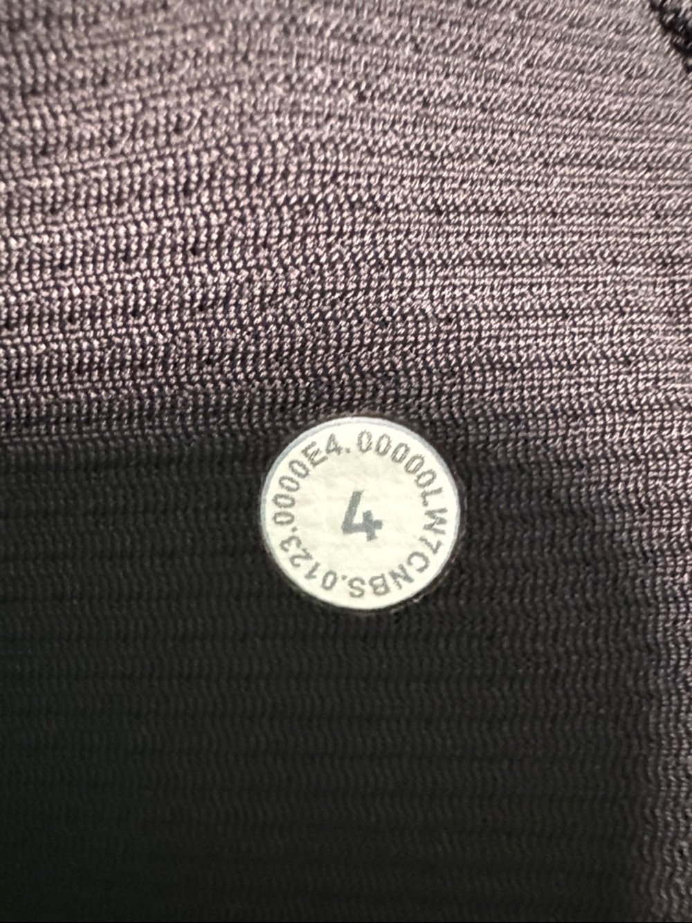 lululemon athletica Black Curved Hem Athletic Shorts with Reflective Accent - Picture 3 of 3